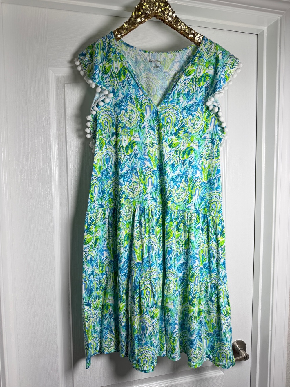 Lilly Pulitzer Lacie Pom Pom swing dress